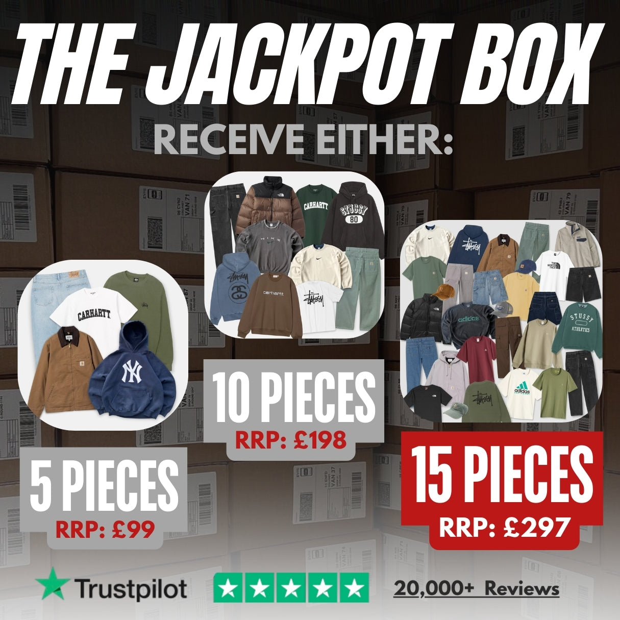 THE JACKPOT BOX (WOMENSWEAR)